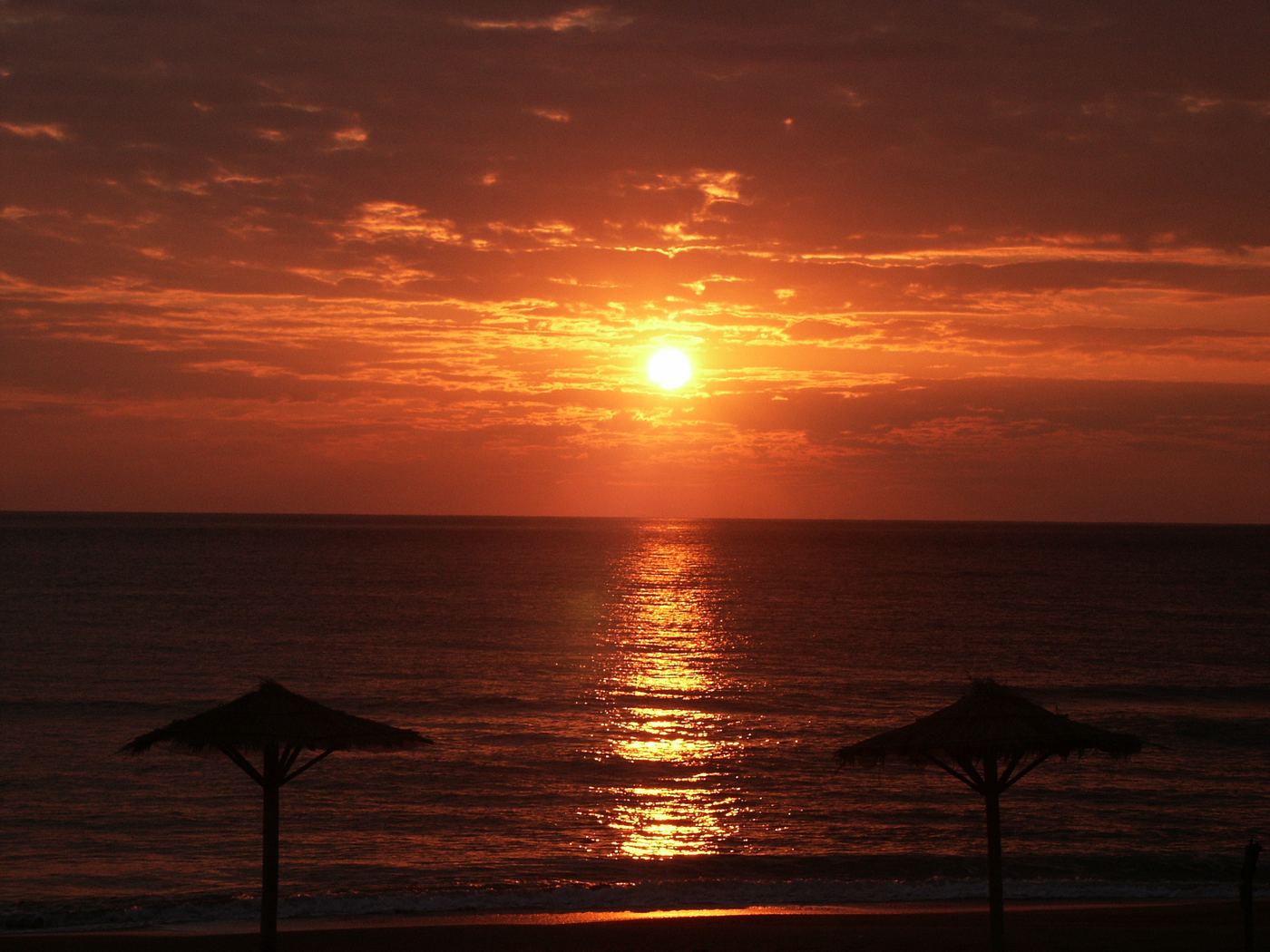 The same evening, in landscape.