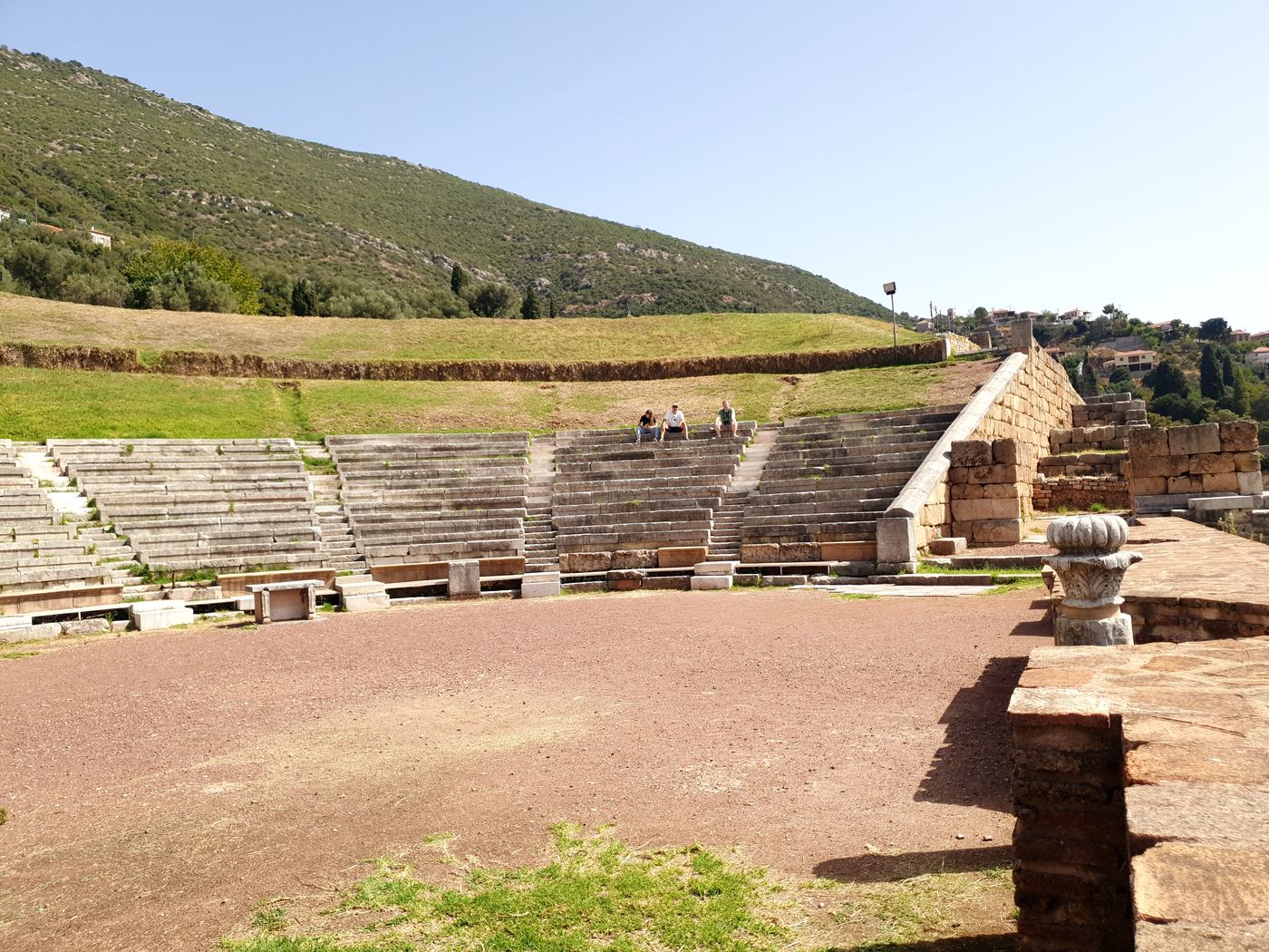 The theatre, seen from the seats.