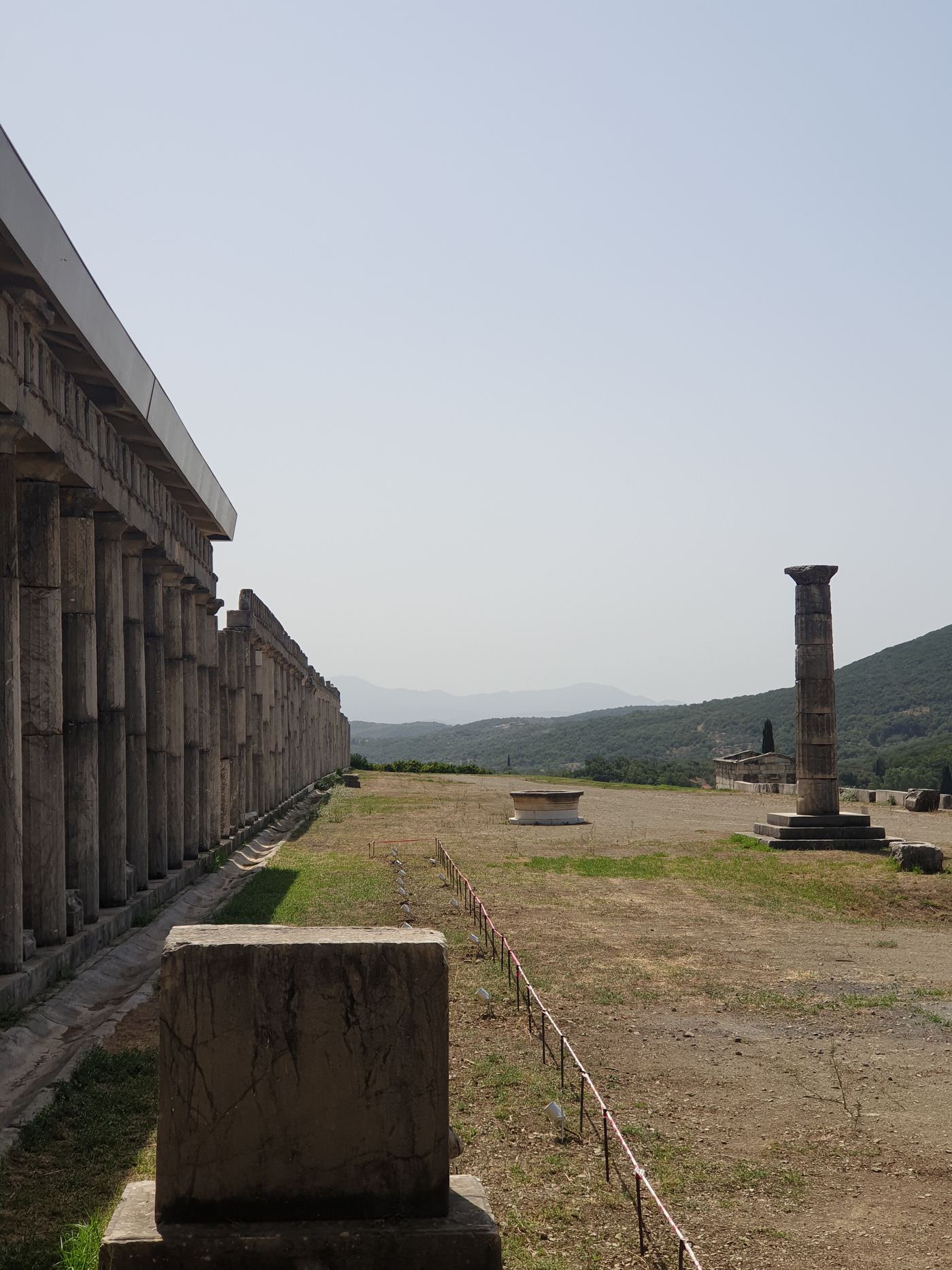 More of the Stoa, and the plain beyond.