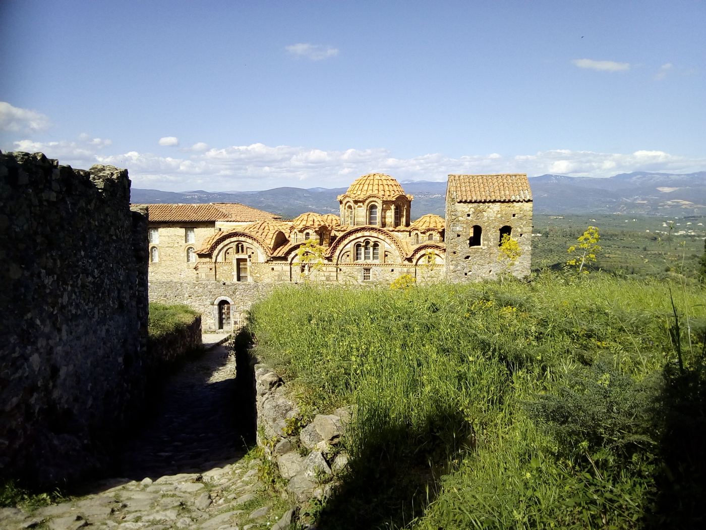 The Pantanassa Monastery (convent) is still in use.