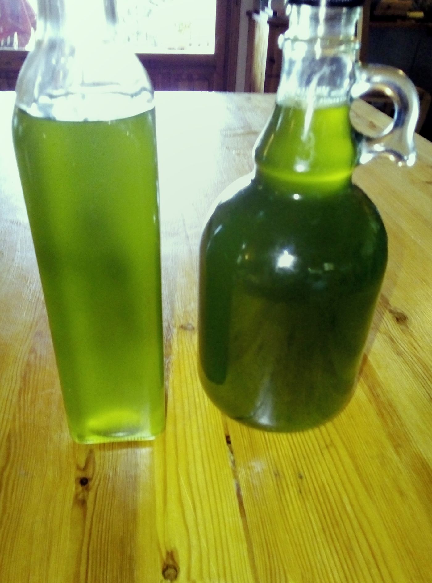 Our own extra-virgin oil.